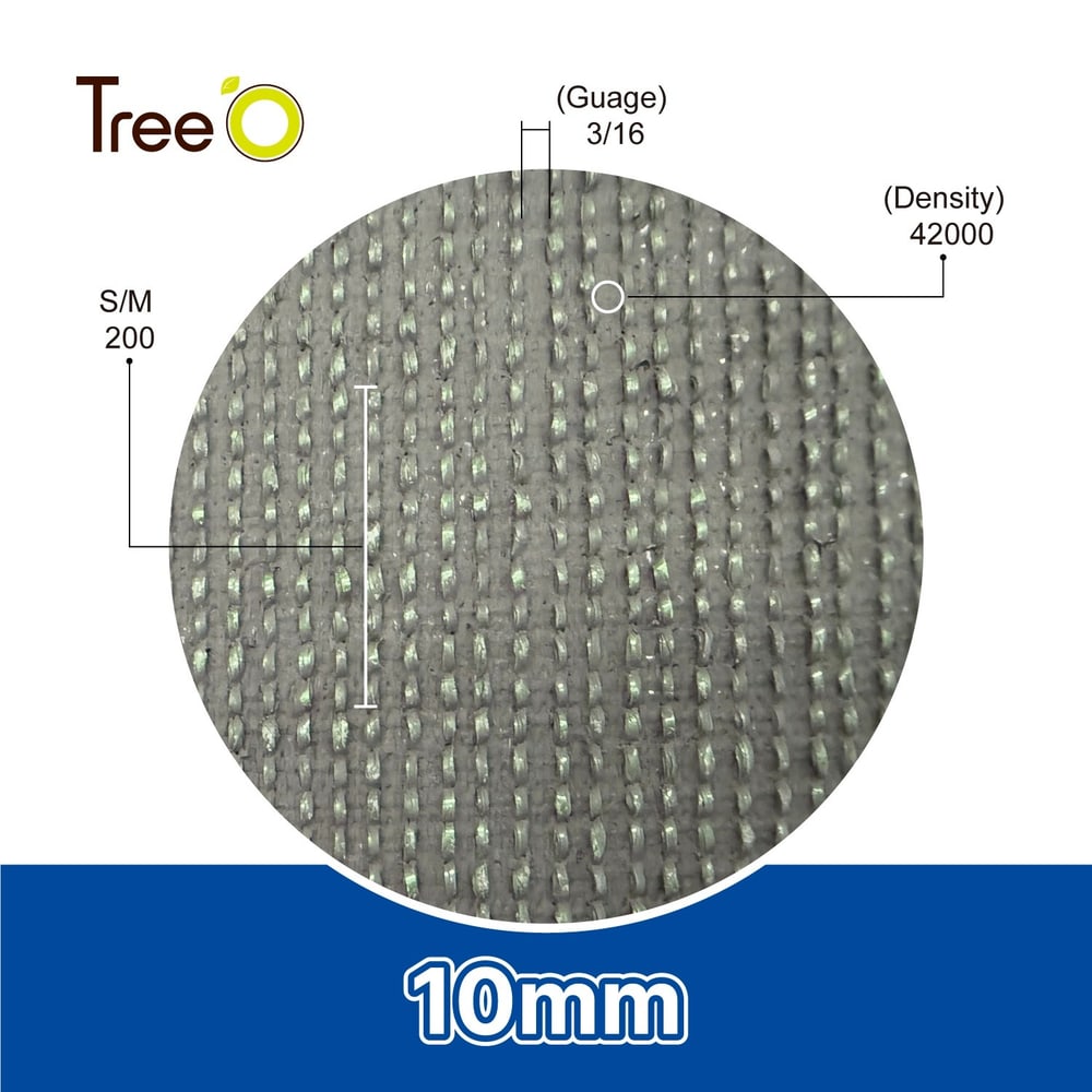 Tree O หญ้าเทียมตกแต่ง รุ่น FAIRWAY ขนาด10มม. กว้าง1เมตร x ยาว4 เมตร สีเขียวอ่อน