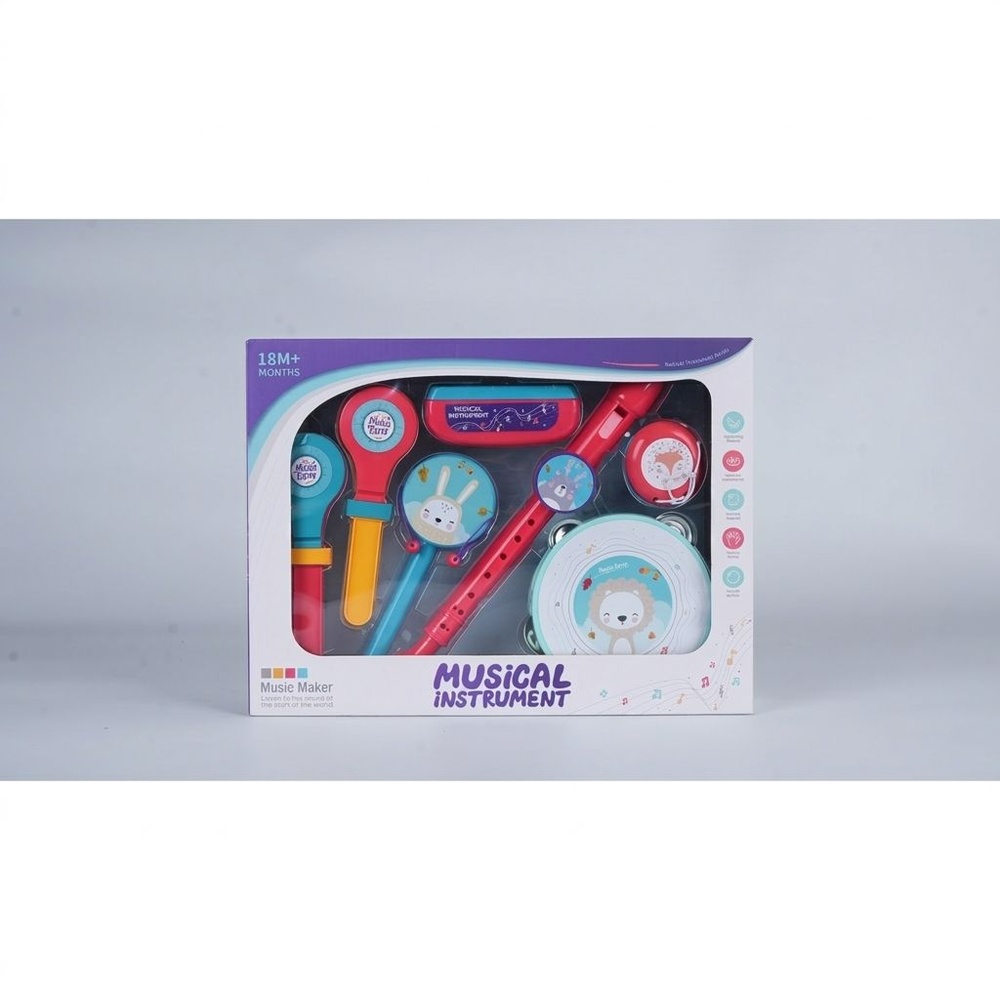 TOYS ของเล่นชุดเครื่องดนตรีพร้อมอุปกรณ์ # 3605E ขนาด 35.5x7x26.5 ซม.