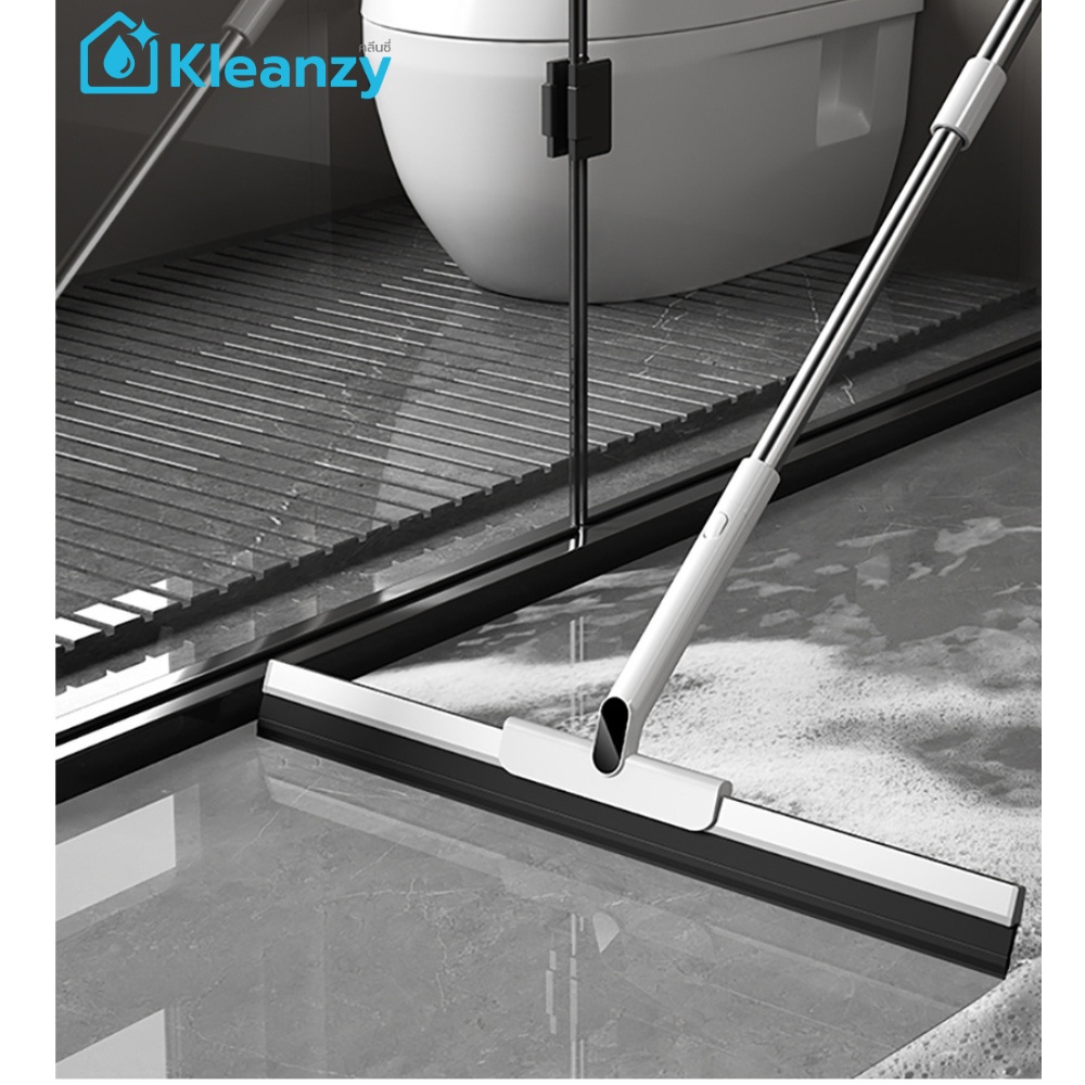 Kleanzy ยางไล่น้ำ 16 นิ้ว ด้ามอลูมิเนียม ขนาด 42x4.5x130 ซม.