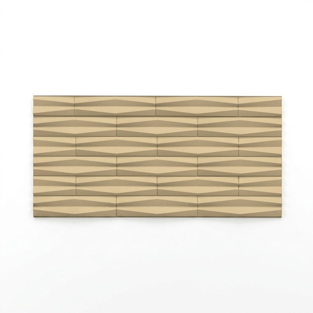 GREATWOOD บอร์ด PU หินเทียมลาย Future Stone ขนาด 60x120CM สี Light Yellow