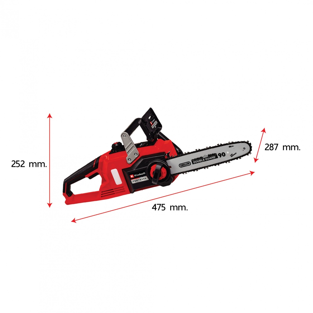 Einhell เลื่อยโซ่ไร้สาย ขนาด 18V ความยาวบาร์โซ่30cm. รุ่น FORTEXXA 18/30 Brushless Solo