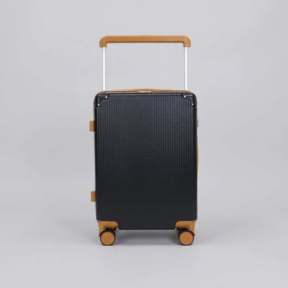 WETZLARS กระเป๋าเดินทางแบบด้านจับยาว ขนาด 20 นิ้ว รุ่น Jasper-01 ขนาด 22x36x53 ซม. สีดำโอนิกซ์