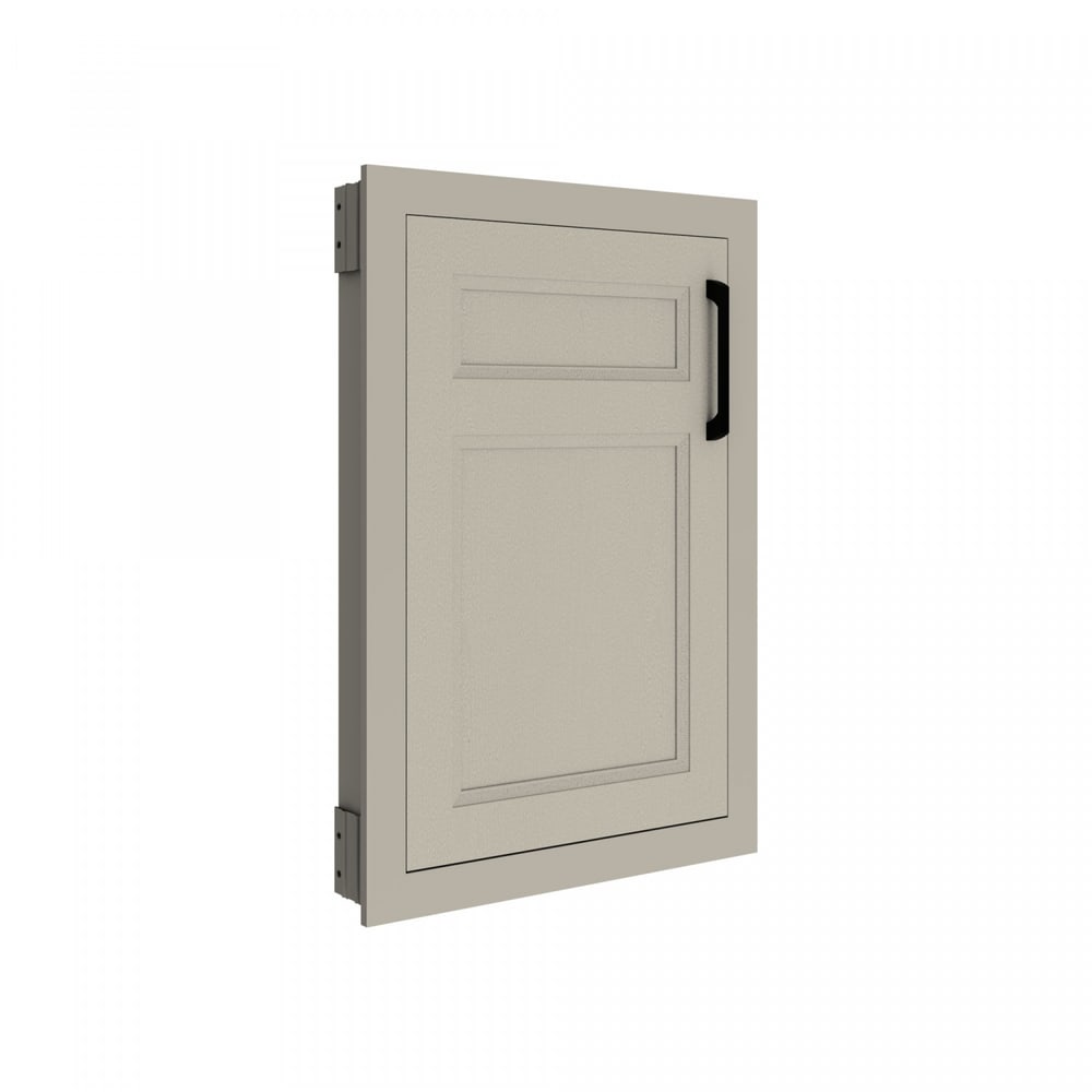 CLOSE บานซิงค์เดี่ยว uPVC LIMA ขนาด 45x66 ซม. Vacuum สีเบจ
