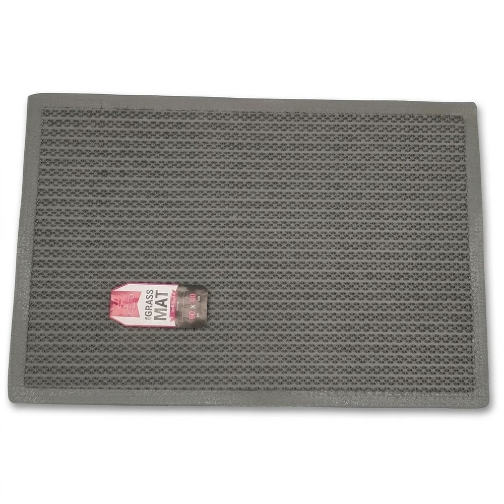 พรมดักฝุ่นกันลื่น PGM9100GR ขนาด 40x60ซม. หนา 1มม.สีเทา