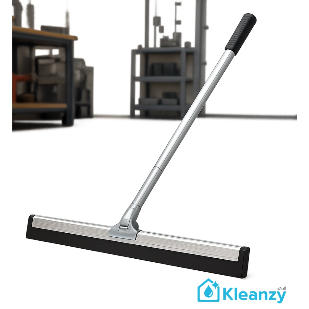Kleanzy ยางไล่น้ำ 16 นิ้ว ด้ามอลูมิเนียม ขนาด 42x4.5x130 ซม.