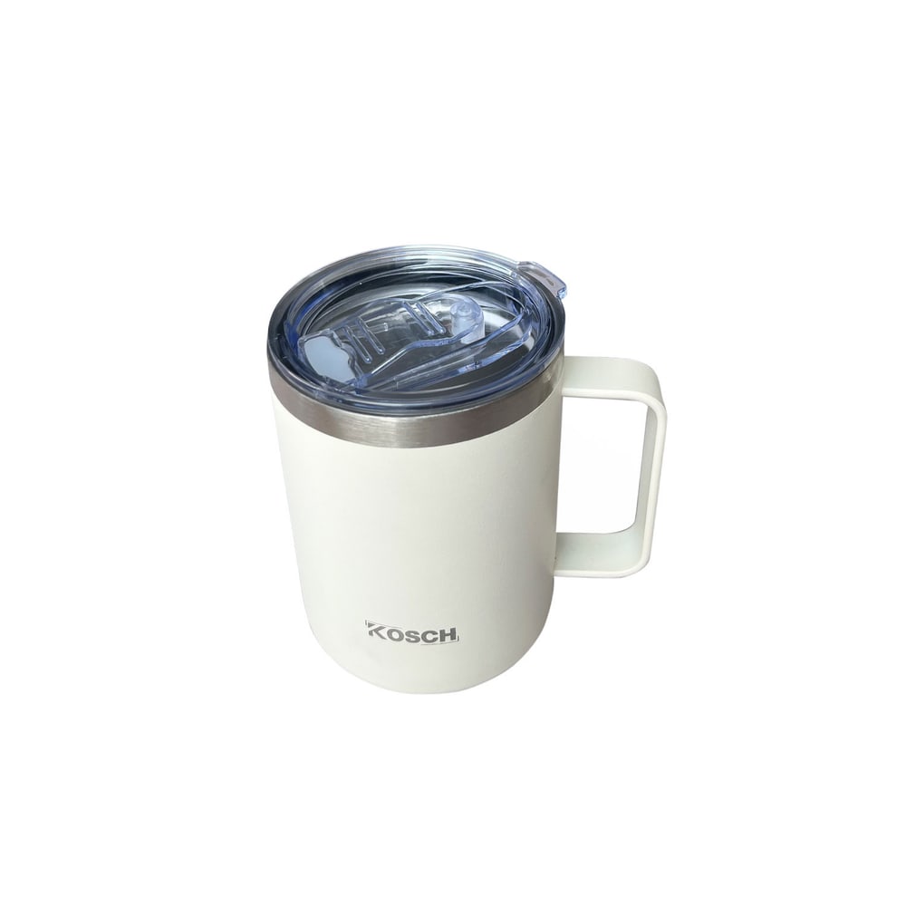 KOSCH แก้วน้ำเก็บอุณหภูมิ 360 มล. TWINKLE สีขาว