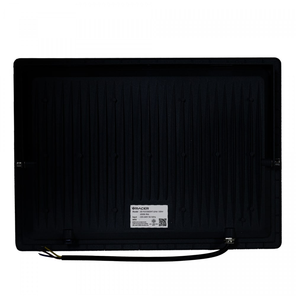 RACER โคมแอลอีดี ฟลัดไลท์ รุ่น ลูน่า 100วัตต์ แสงขาว IP66
