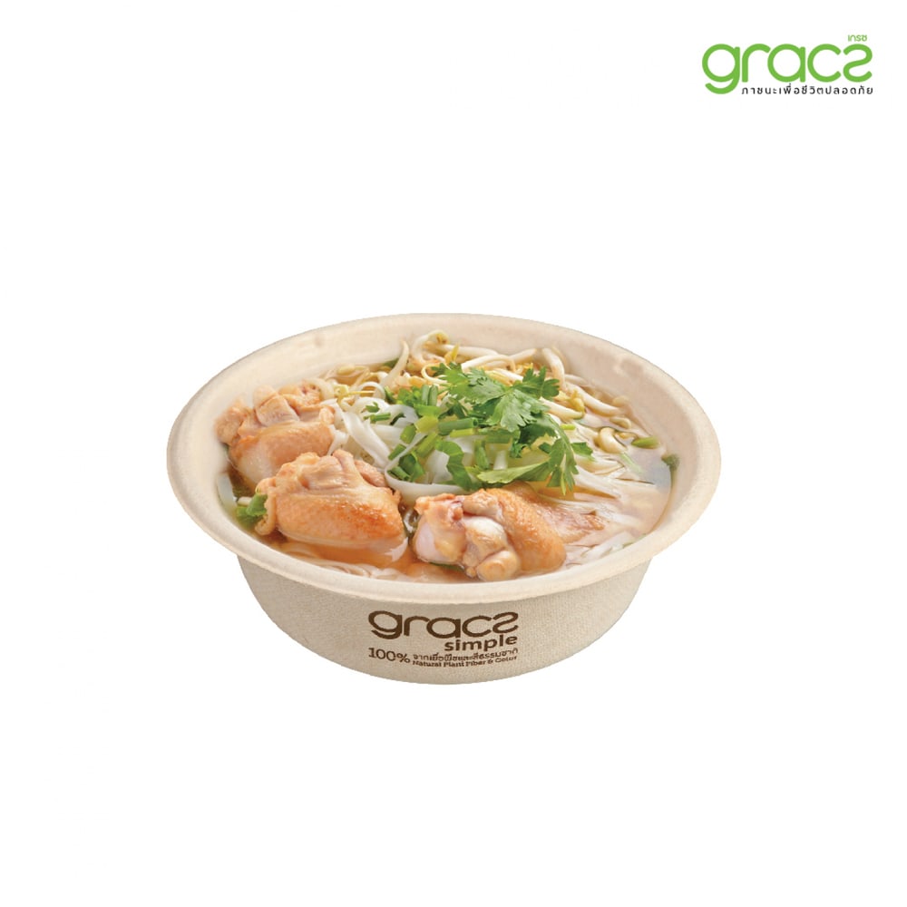 GRACZ เกรซ ซิมเปิล ชาม 500 มล. แพ็ค 5 ชิ้น