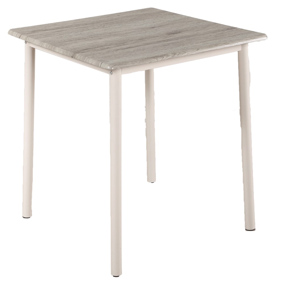 DELICATO ชุดโต๊ะอาหาร 2 ที่นั่ง รุ่น HAMO โต๊ะ : 70x70x76.5 ซม. เก้าอี้ : 41x45.5x84.5 ซม. สีไม้ธรรมชาติ