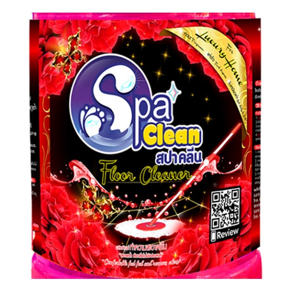 SPACLEAN สปาคลีน น้ำยาทำความสะอาดพื้น 5200 มล. กลิ่นลักชูรี่
