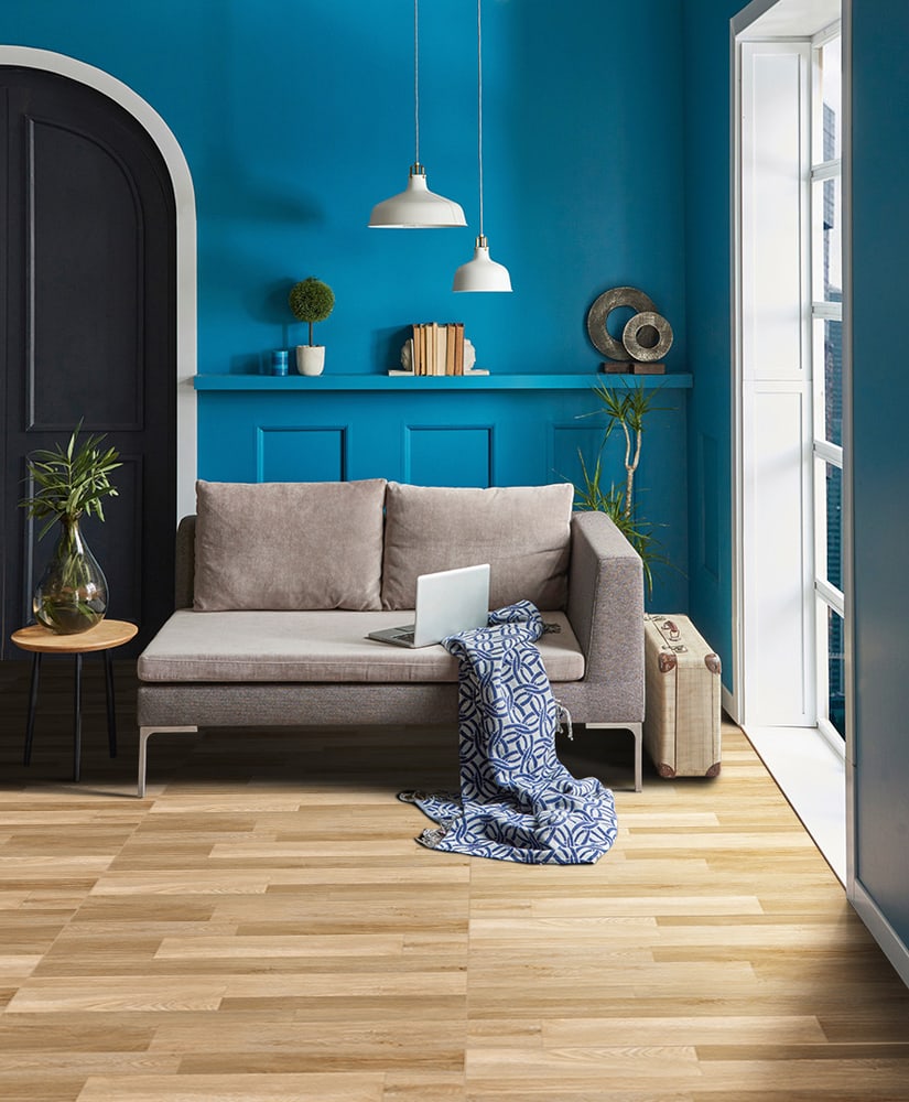 La Arezza 60X120 ซม.กระเบื้องพอร์ซเลน รุ่น Grande Veneer Wood grain(DGD241017-39) Matt - Hone Random (3pcs /box 2.16 sqm)