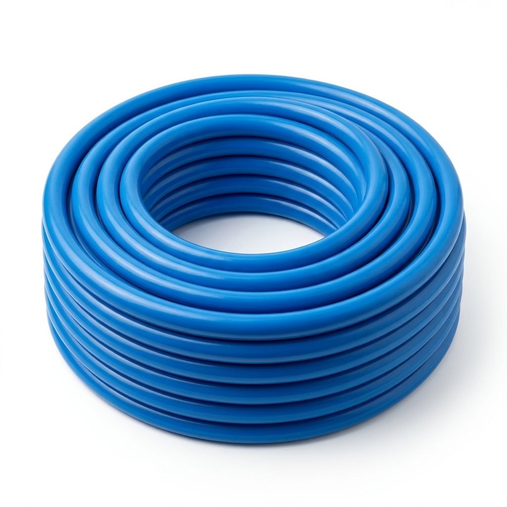 ท่อยางไทย สายยาง พีวีซีเด้ง 3/4"x20ม. สีฟ้า