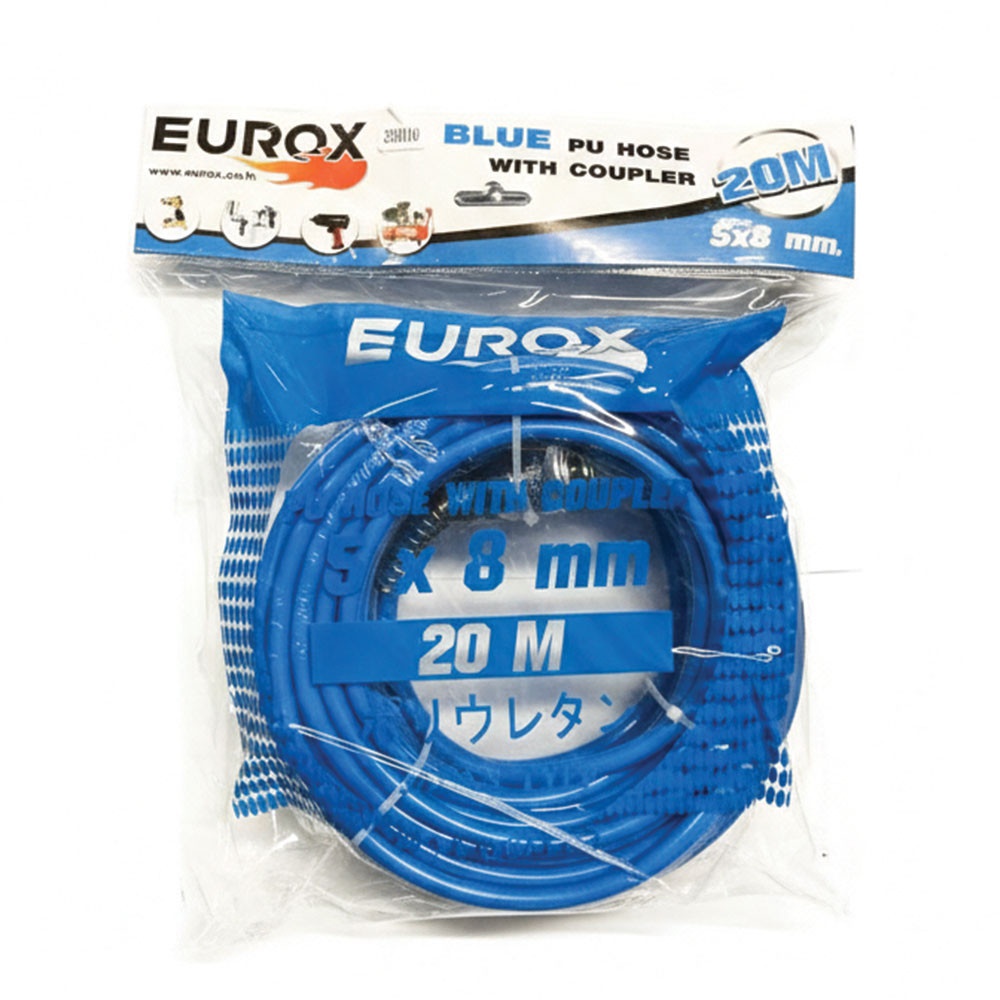EUROX สายลมสีฟ้า 5x8 มม. ยาว 20 ม.