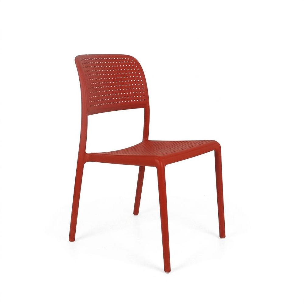 Pulito เก้าอี้พลาสติก PP-695-R05 ขนาด 57x48.7x86ซม. สีแดง