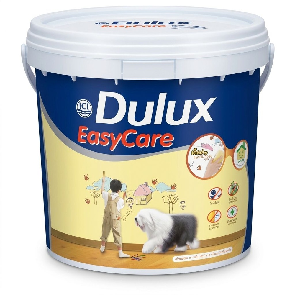 Dulux อีซี่แคร์ กึ่งเงา เบส B 3 ลิตร
