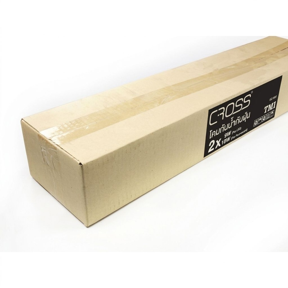 GATA โคมกันน้ำกันฝุ่นประกอบเสร็จ LED 2x9W ยาว 60cm รุ่น Super
