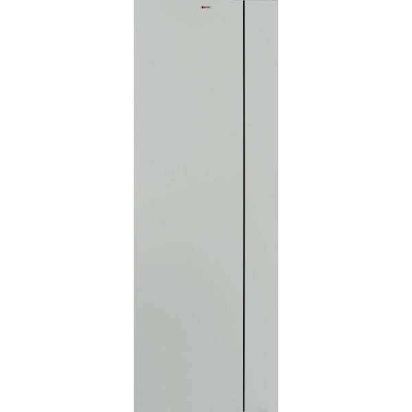 BATHIC ประตูยูพีวีซี รุ่น Groove BG1 ขนาด 70x200 ซม. สีเทา (เจาะลูกบิด)
