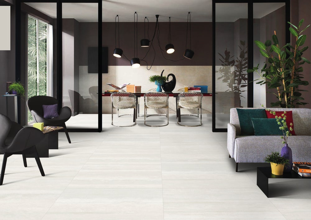 La Arezza 60X120 ซม.กระเบื้องพอร์ซเลน รุ่น Travatina light gray (DGD12600LA03) Matt - Hone Random (2pcs /box 1.44 sqm)