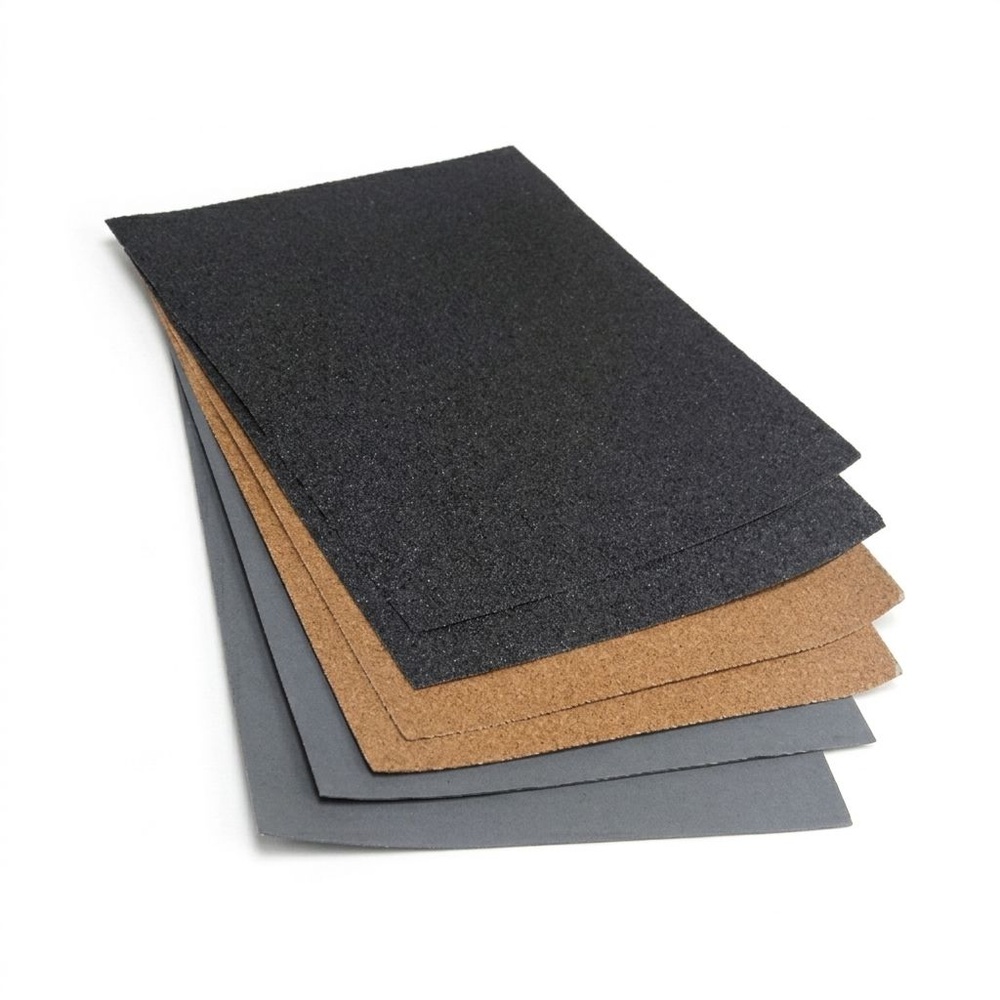 TUF กระดาษทรายน้ำ ขนาด 230X280 มม. เบอร์ 120 รุ่น CS22P120 สีดำ