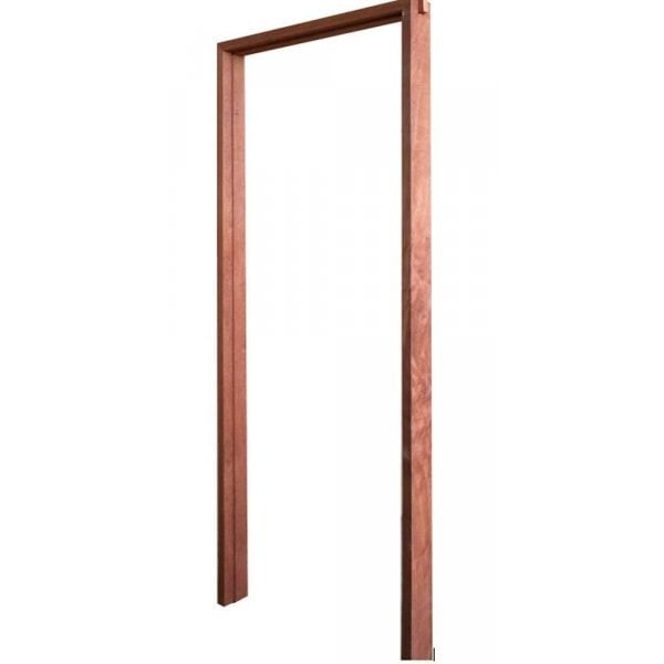 WINDOORS วงกบประตูไม้เต็งแดงจ๊อยท์ รุ่น Com1 ขนาด100x200ซม.