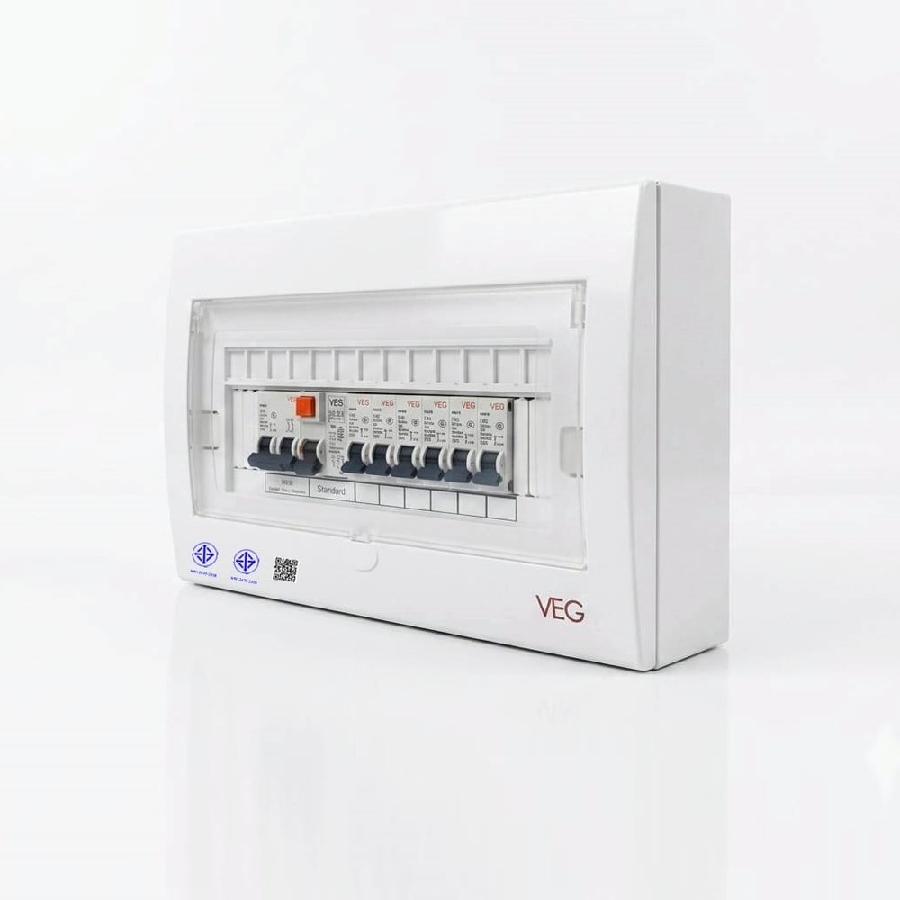 V.E.G ตู้คอนซูเมอร์ 6ช่อง 63A กันดูด
