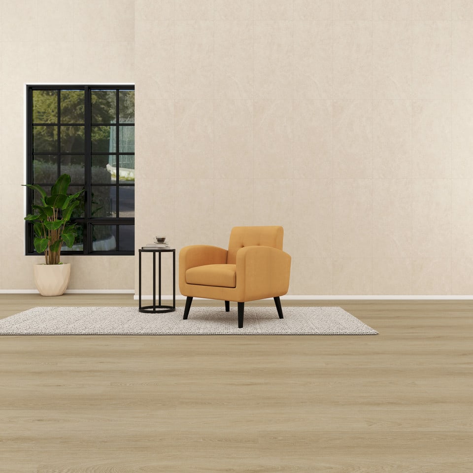 แผ่นปูผนัง SPC Click lock Wall Panel 950x475x4มม รุ่น 179K-2 Beige loft (2.7075ตรม./6แผ่น) TAPIO (Pearl)
