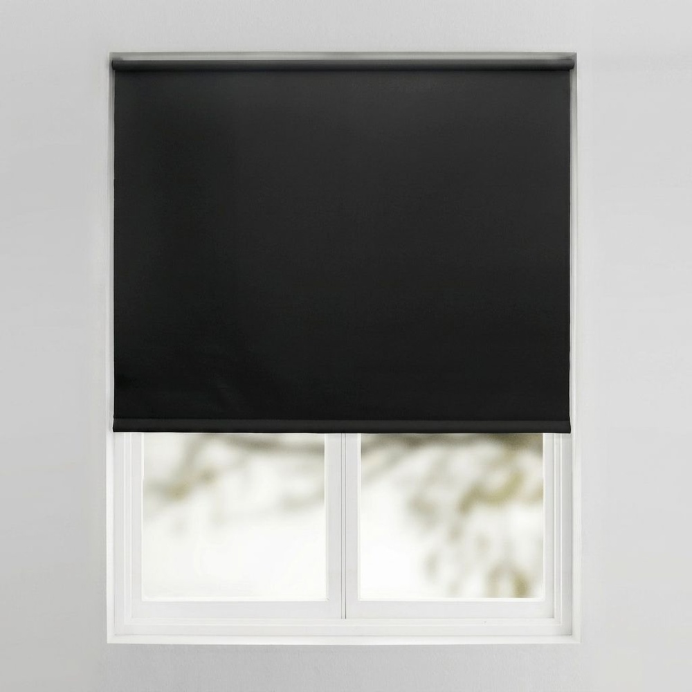 DAVINCI ม่านม้วนทึบแสง BC-001B-RD54-3-100BK ขนาด 100x160ซม. สีดำ