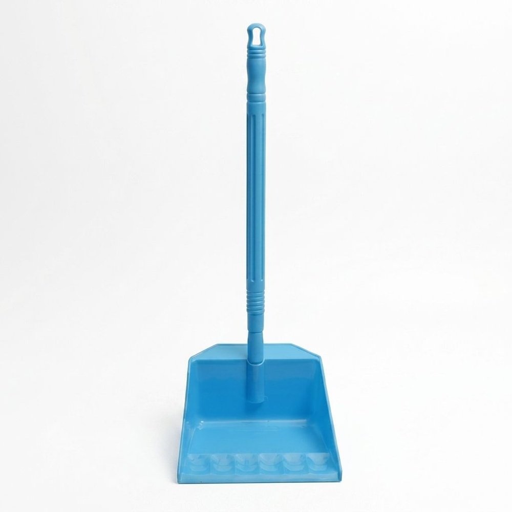 ICLEAN ที่โกยผงมีด้าม รุ่น 0950 ขนาด 26.3x31.5x72.5 ซม. สีฟ้า