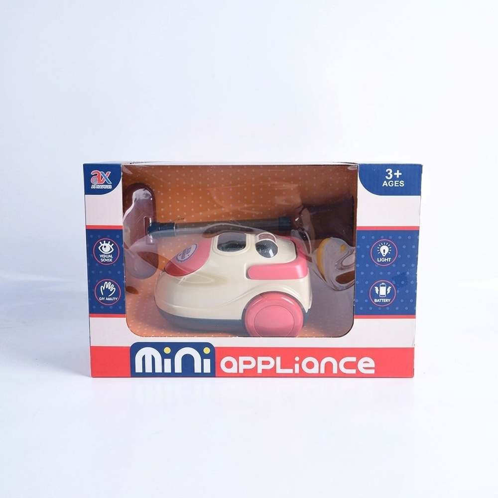 TOYS ของเล่นเครื่องดูดฝุ่นไฟฟ้า#6710A ขนาด(35x23x15ซม.)