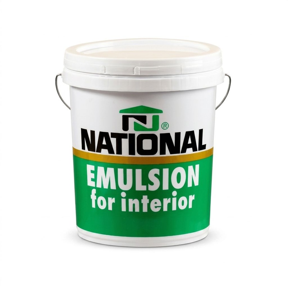 National สีน้ำทาภายใน ด้าน 383 ถัง สีควันบุหรี่