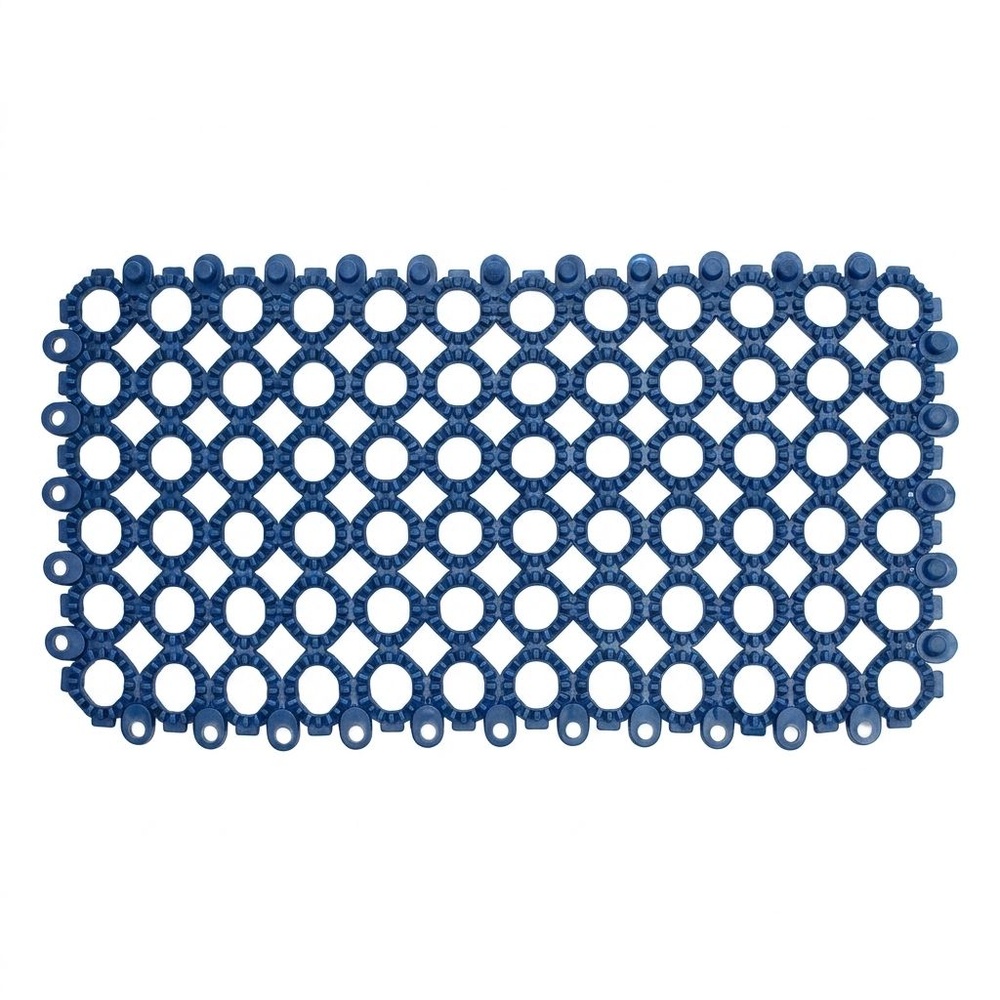Primo แผ่นกันลื่นPVC (12แผ่น/แพ็ค) รุ่น Ring BYF004-BU ขนาด 30×15 ซม. สีน้ำเงิน