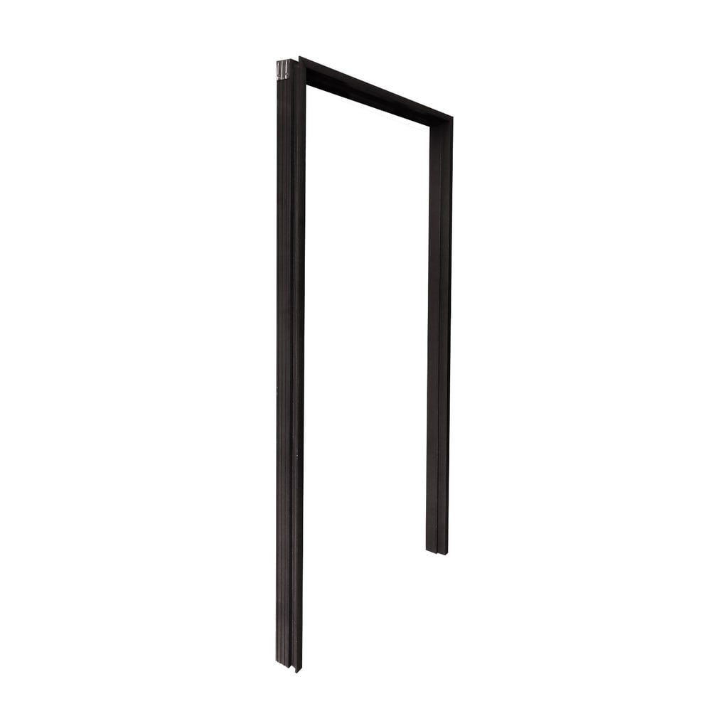 LWD วงกบ ไม้สังเคราะห์ LeoFrame Premium Lite Black Oak Color ขนาด (40/100)มม.x90x200 ซม.