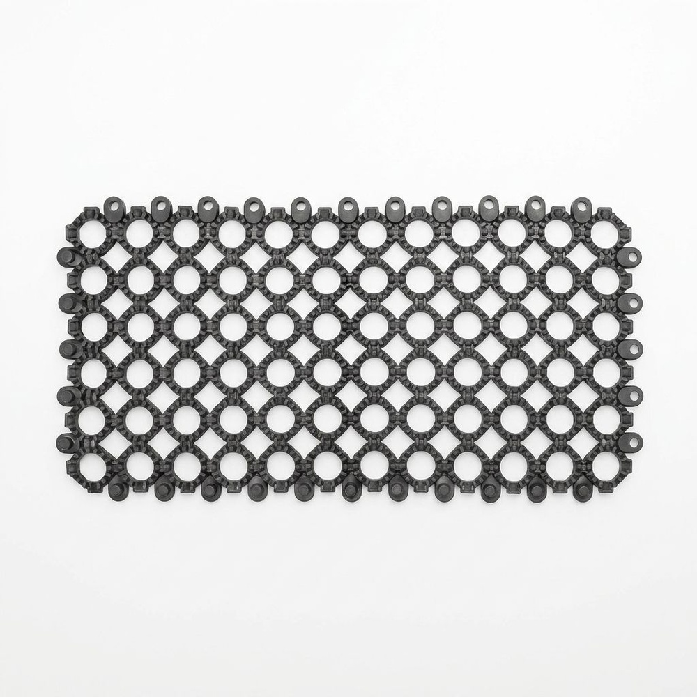 Primo แผ่นกันลื่นPVC (12แผ่น/แพ็ค) รุ่น Ring BYF004-GY ขนาด 30×15 ซม. สีเทา
