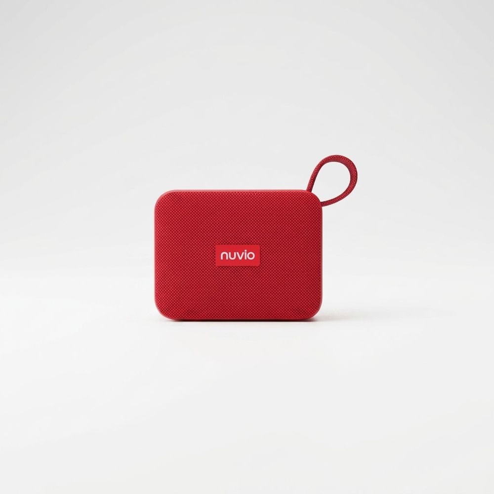 NUVIO ลำโพงบลูทูธพกพา รุ่น TF-M27 สีแดง