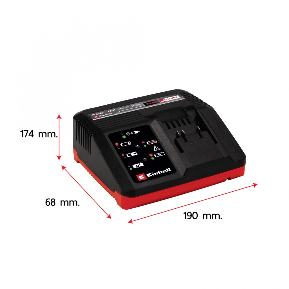 Einhell เครื่องชาร์จแบตเตอรี่ ขนาด 4A รุ่น Power X-Fastcharger 4A