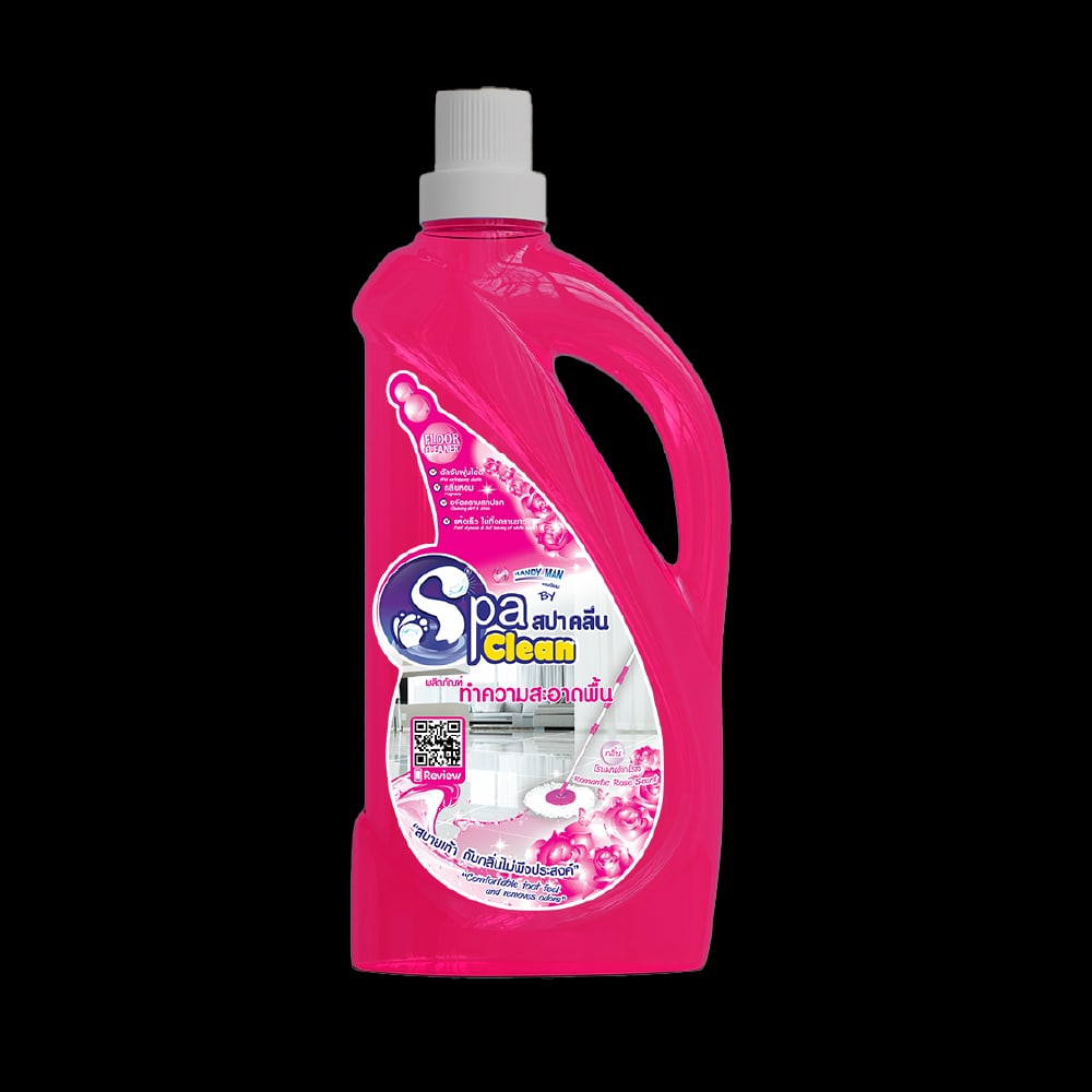 SPA CLEAN สปาคลีน น้ำยาถูพื้น ขนาด 850 มล. กลิ่นโรแมนติกโรส