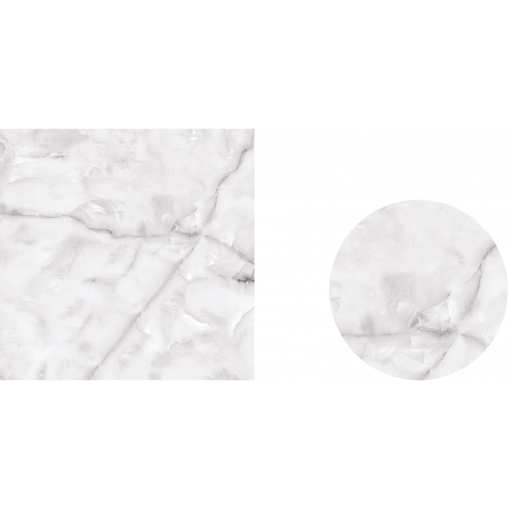 Marbella กระเบื้องเซรามิก 60x60 ซม. รุ่น อาร์กติก ไวท์ JMZ6428 Glossy (4P) random