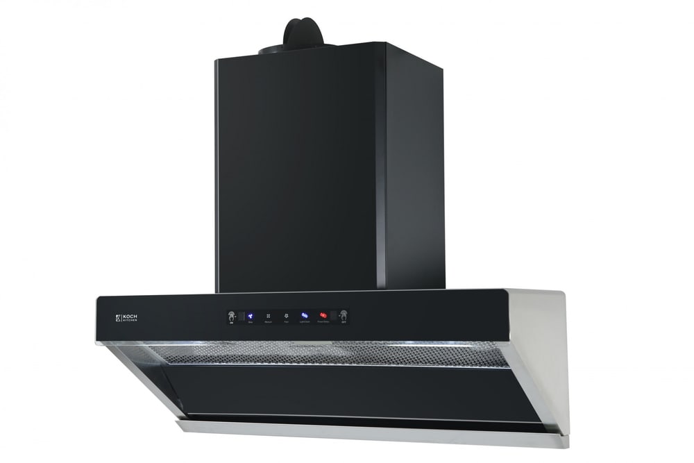 KOCH KITCHEN เครื่องดูดควันติดผนัง 90 ซม. LUZERN สีดำ
