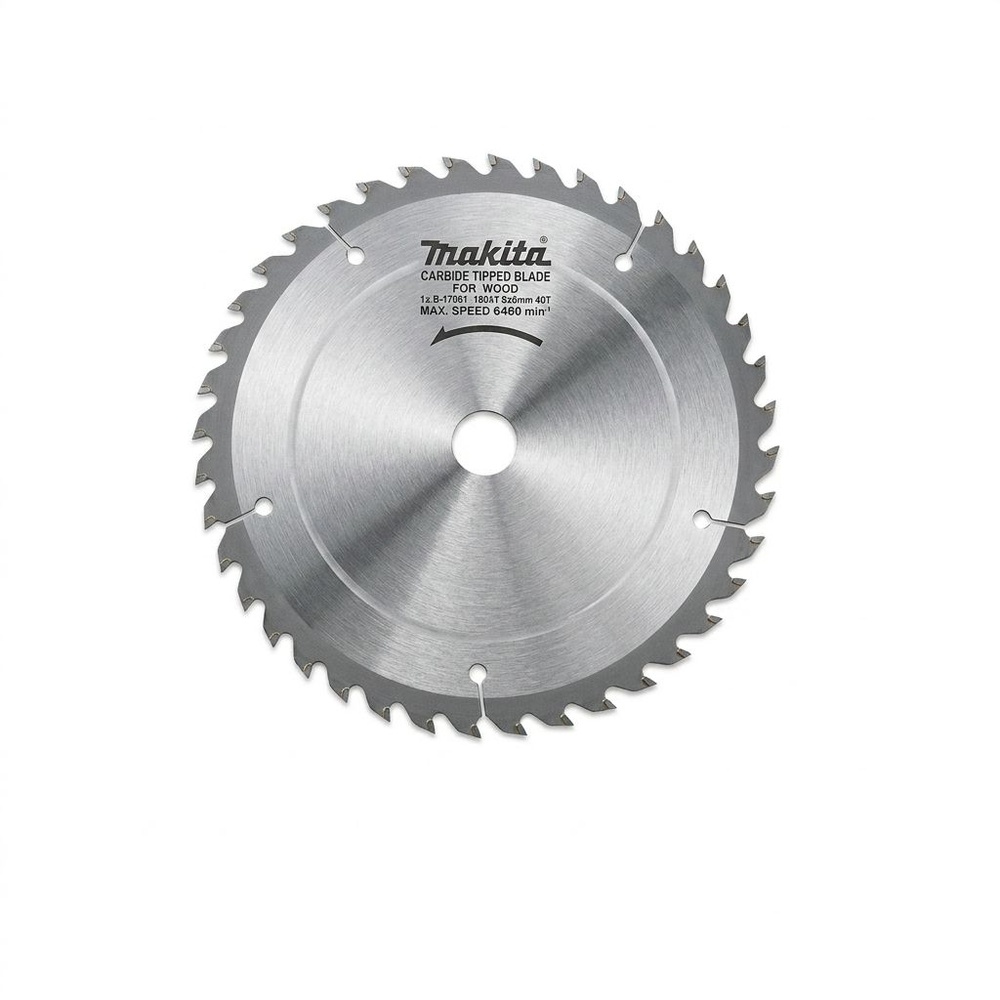 MAKITA ใบเลื่อยวงเดือน 180MM 7"X40T (B-17061)