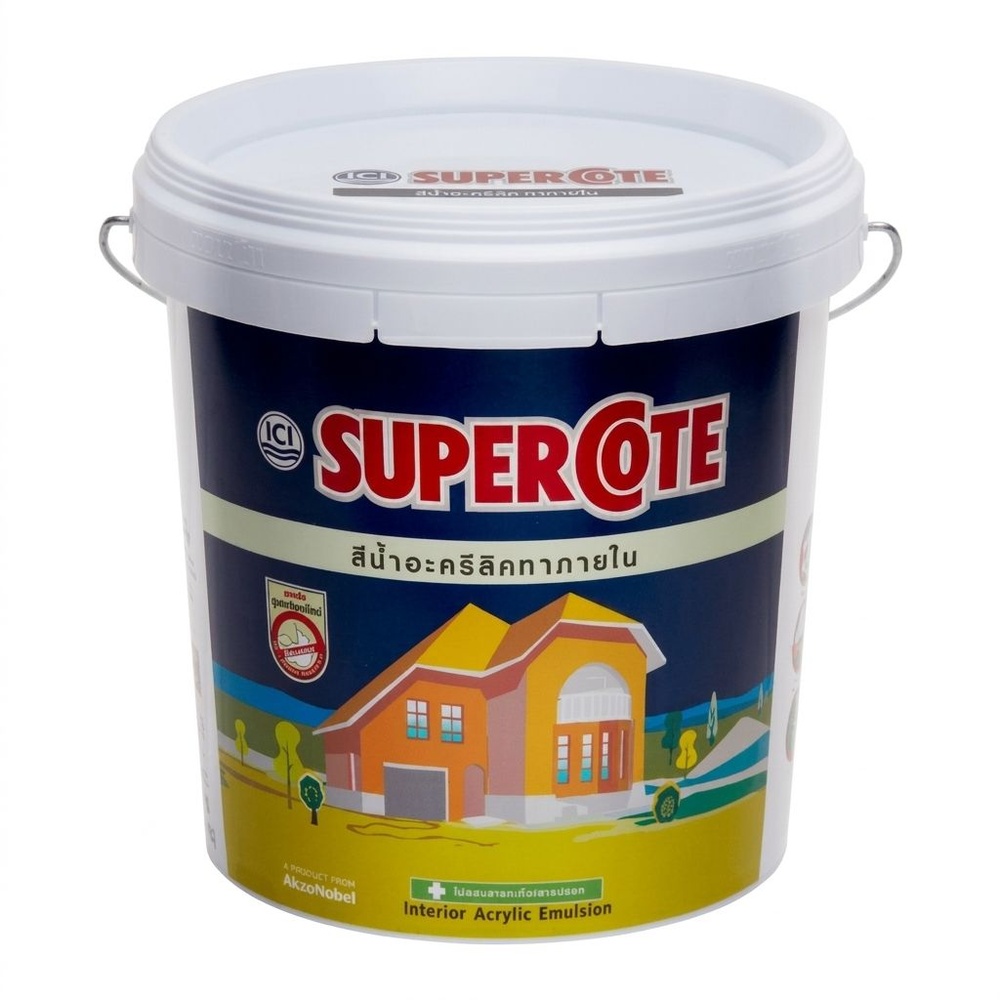 Dulux ซูเปอร์โคท สีน้ำภายใน เบส A 9 ลิตร