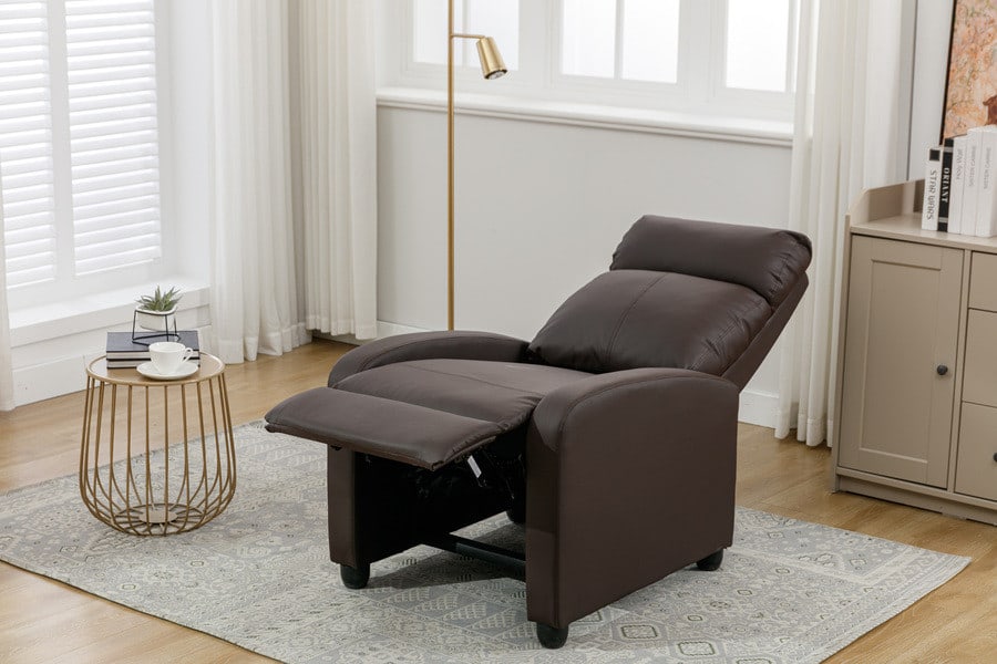 PULITO เก้าอี้พักผ่อน รุ่น CEDAR ขนาด 67x87x100 ซม. สีน้ำตาล