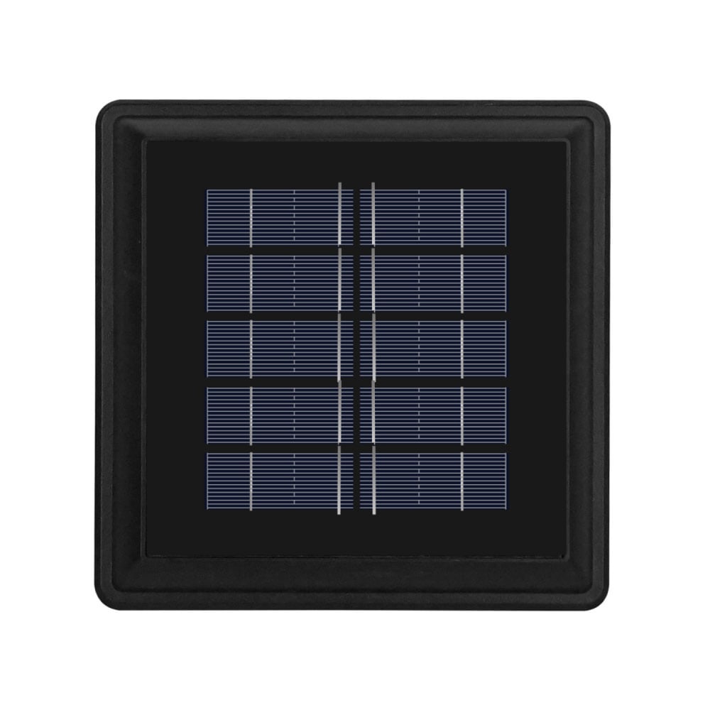 LAMPTAN โคมไฟหัวเสาโซลาร์เซลล์ LED 15W มัลติคัลเลอร์ รุ่นสตรีม