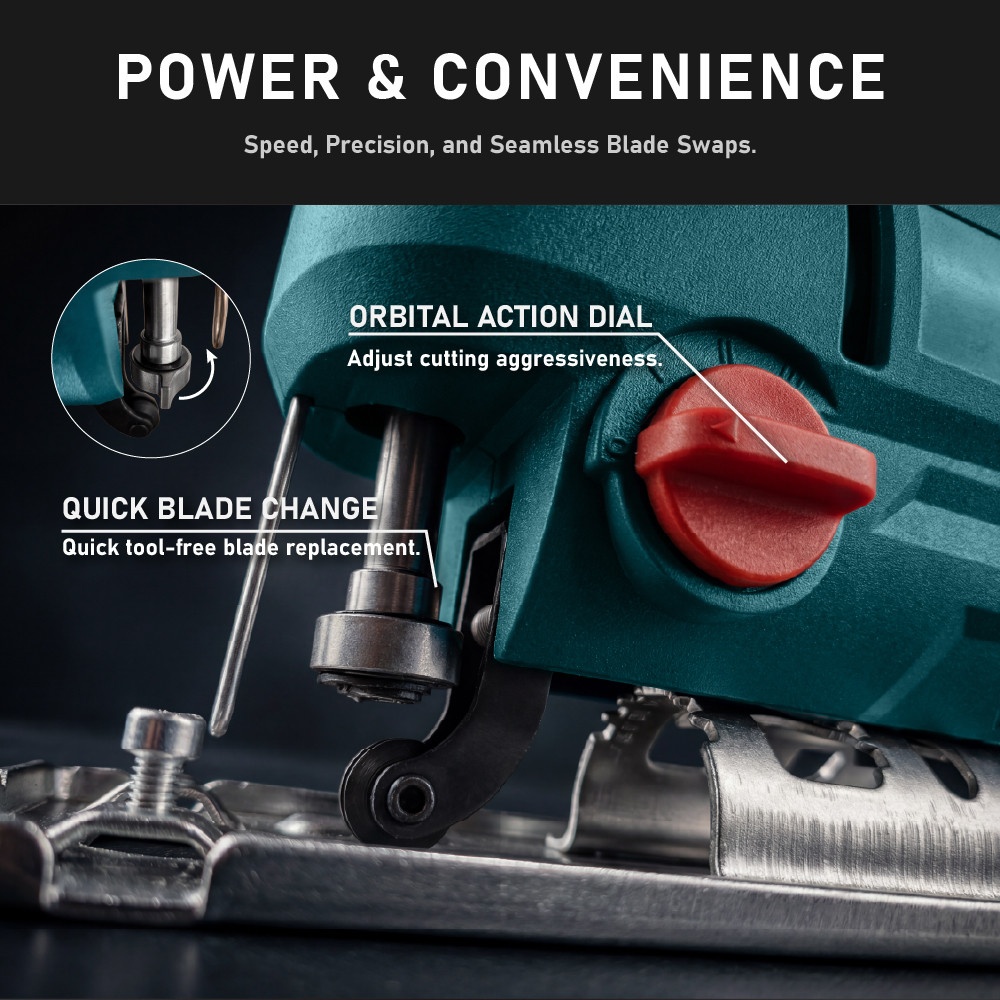 BISON เลื่อยจิ๊กซอว์ 650W รุ่น BJG-650