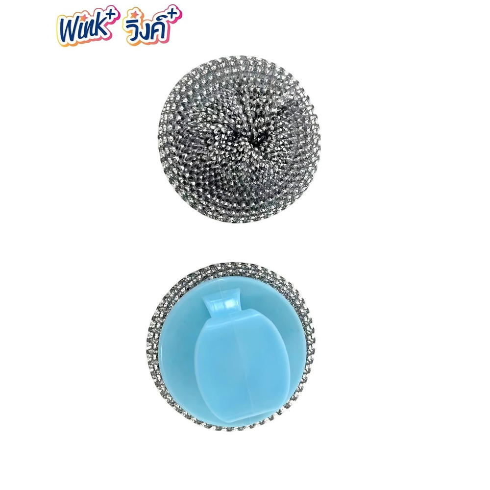 Wink Plus ฝอยขัดพร้อมที่จับ 10 กรัม