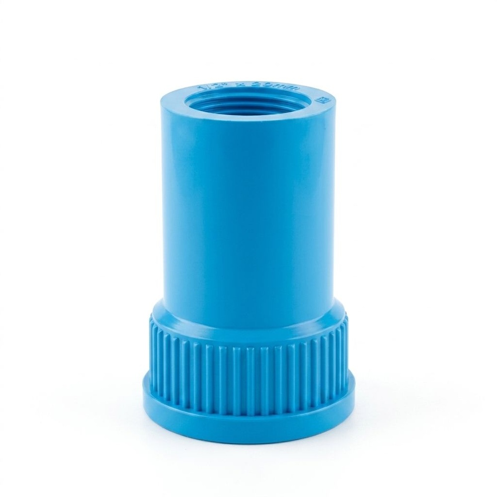 AAA ข้อต่อตรงเกลียวในทองเหลือ หนา 3/4"(20) ชั้น 13.5