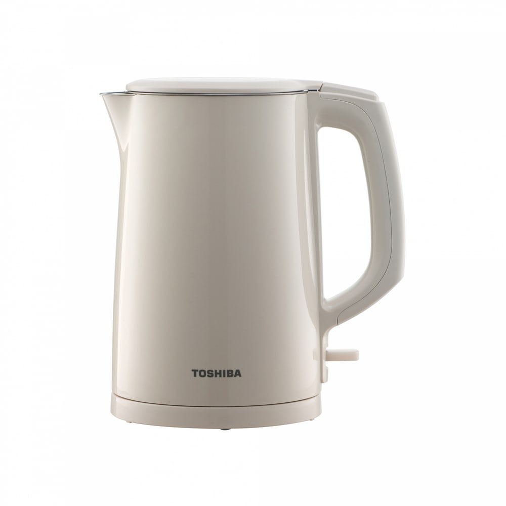 TOSHIBA กาต้มน้ำไฟฟ้า ขนาด 1.4 ลิตร 2200 วัตต์ รุ่น KT-14DHVTH(W) สีครีม