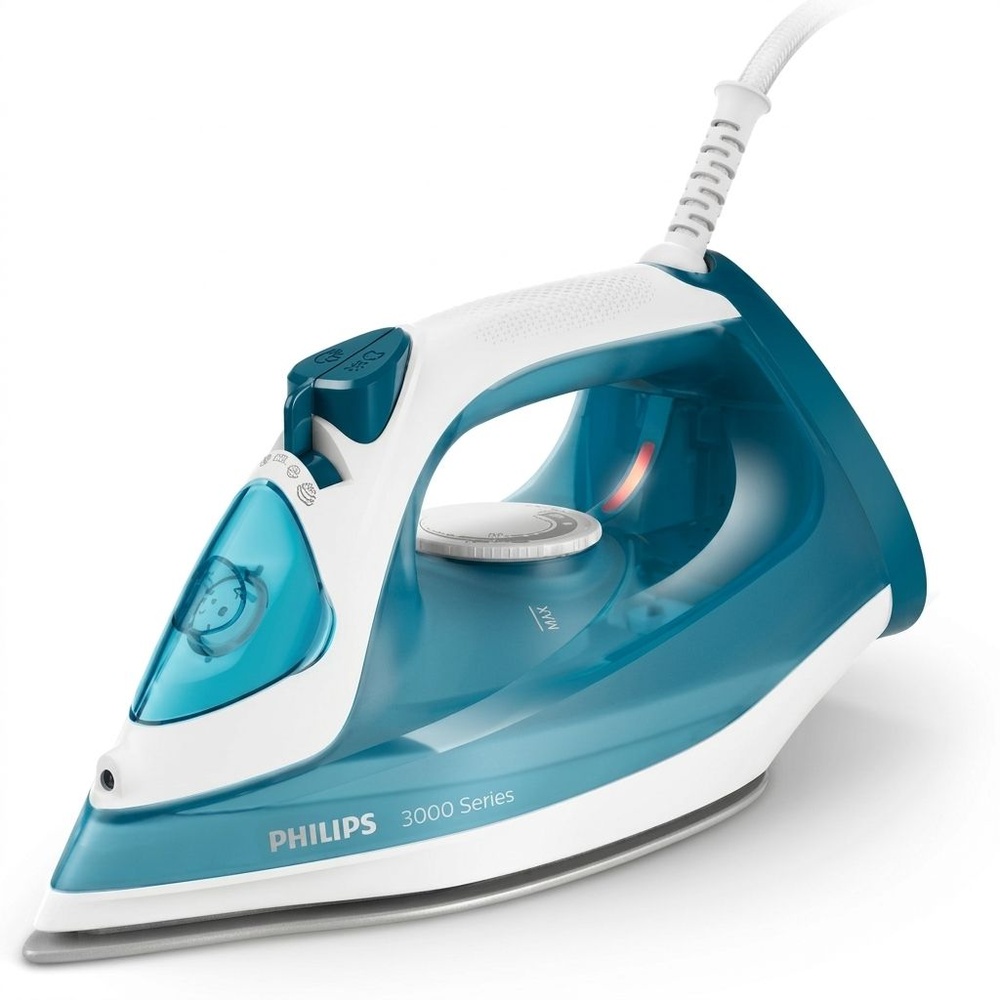 PHILIPS เตารีดไอน้ำ 2100 วัตต์ รุ่น DST3011/20 สีฟ้า