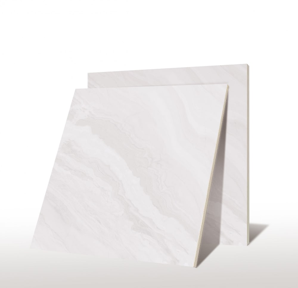 Marbella 60x60 กระเบื้องปูพื้น รุ่น ออร่า ซิลเวอร์ TS12248 (4P) (Gloss) (Random)