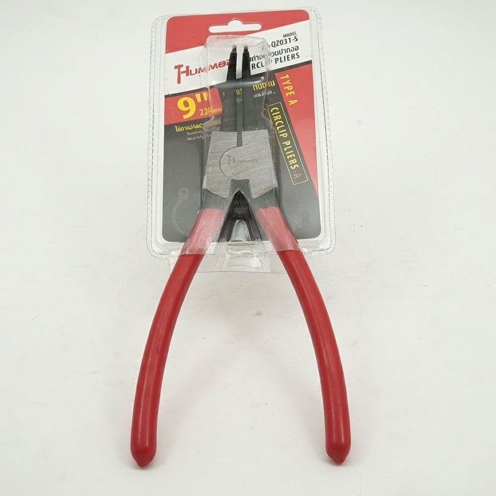 HUMMER คีมถ่างแหวนปลายงอ รุ่น JR-QZ031-S ขนาด 9"A