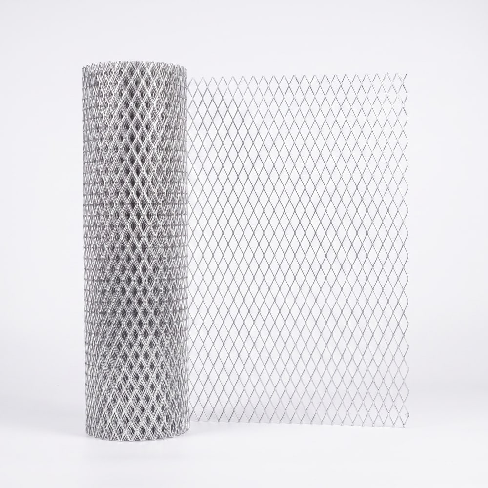 ปืนใหญ่ ตะแกรงอลูมิเนียมฉีก ขนาด 120x1000x0.12 ซม.